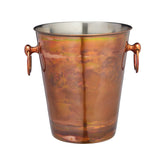 BarCraft Stainless Steel Copper Finish Champagne Bucket 4.5Ltr